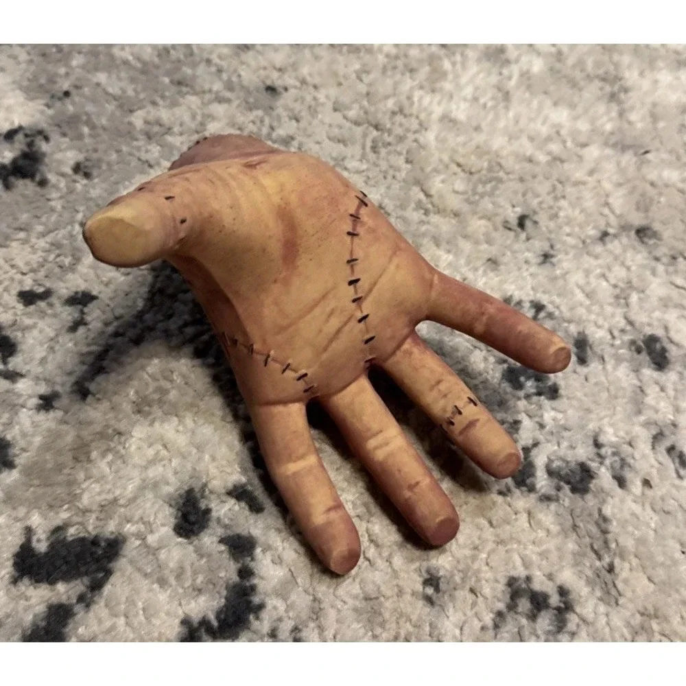 Thing Hand Wed Addams Family Fake Cosplay Hand Scary Prop Halloween Decor
